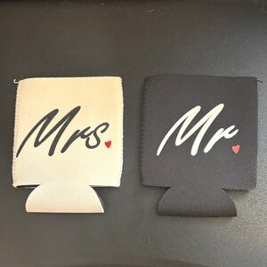 Mr. and Mrs. Can Coolers